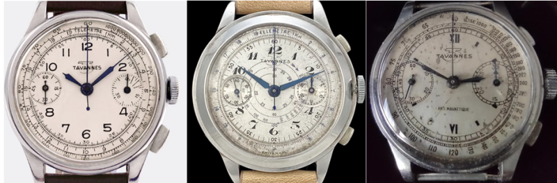 Наручный хронограф Tavannes.