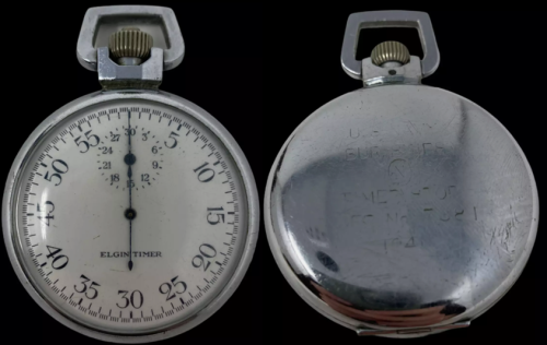 Секундомер Elgin А-8 для ВМС.