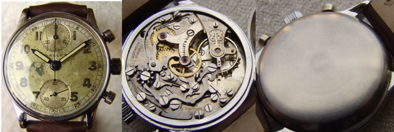 Часы-хронограф Gallet.