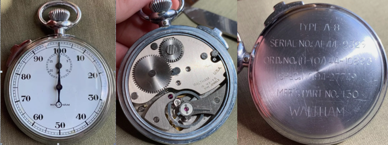 Секундомер Waltham A-8 Navigation.