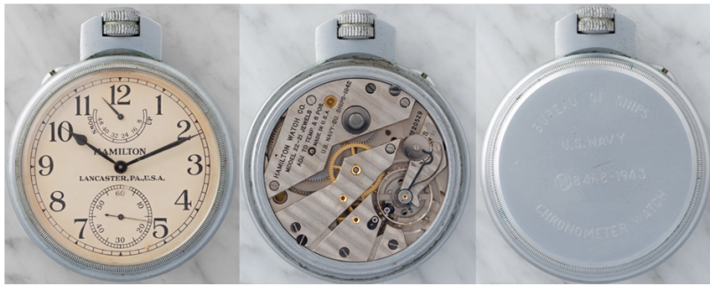 Карманный хронометр Hamilton.