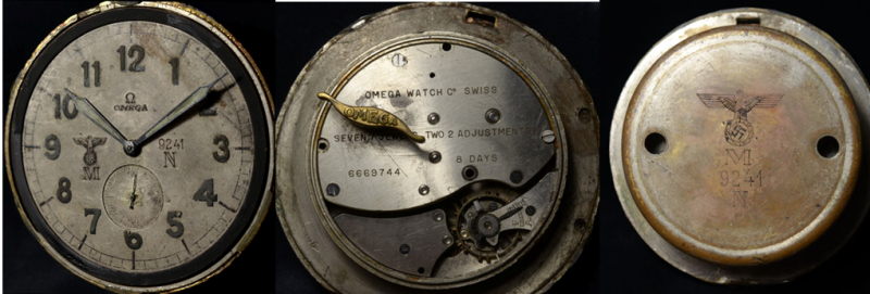 Корабельные часы Omega.