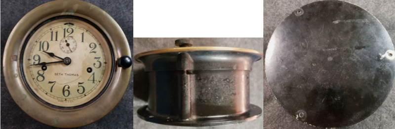 Корабельные часы ВМС США Mark-1 компании Seth Thomas Thomaston.