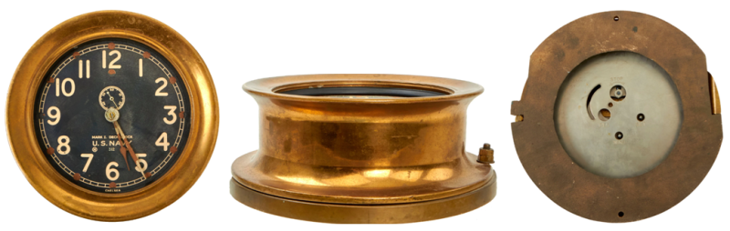 Корабельные часы ВМС США Mark I компании Chelsea Clock Co.