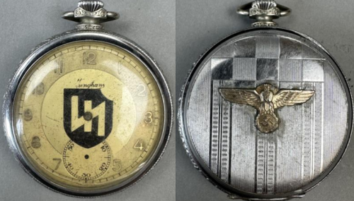 Часы с эмблемой Waffen SS.