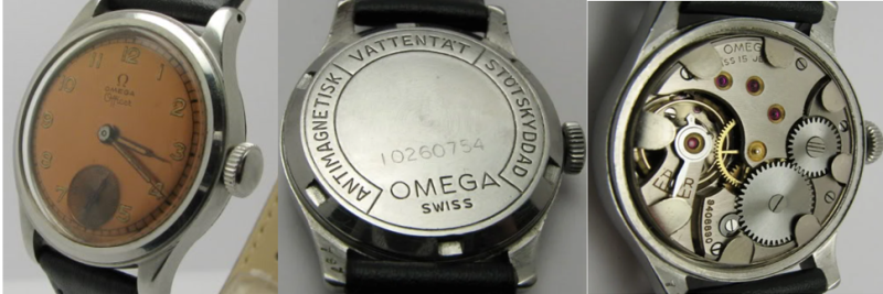 Наручные часы «Officer» компании Omega.