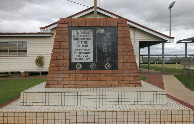 г. Ловуд. Военный мемориал.