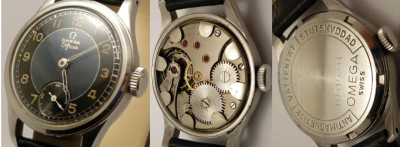 Наручные часы «Officer» компании Omega.