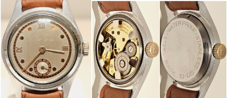 Часы ORA в алюминиевом корпусе.