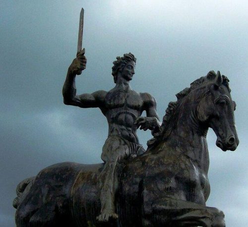 г. Кутаиси. Мемориал воинской славы, снесенный в 2009 году.