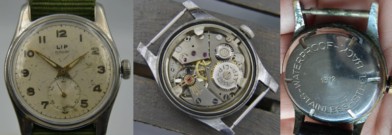 Наручные часы Lip Elgiloy.