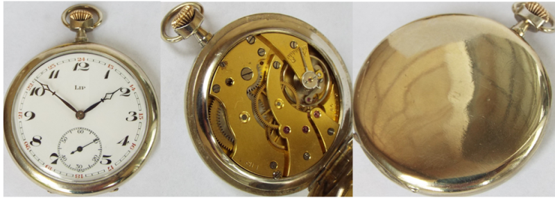 Карманные часы компании LIP.