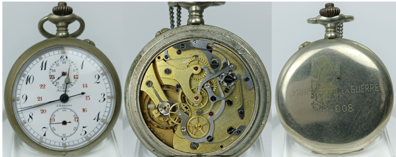 Карманные часы-хронограф Auricoste.