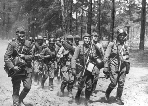 Литовское подразделение, выступившее против РККА. Июнь 1941 г.