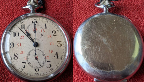 Карманный хронограф Seikosha.