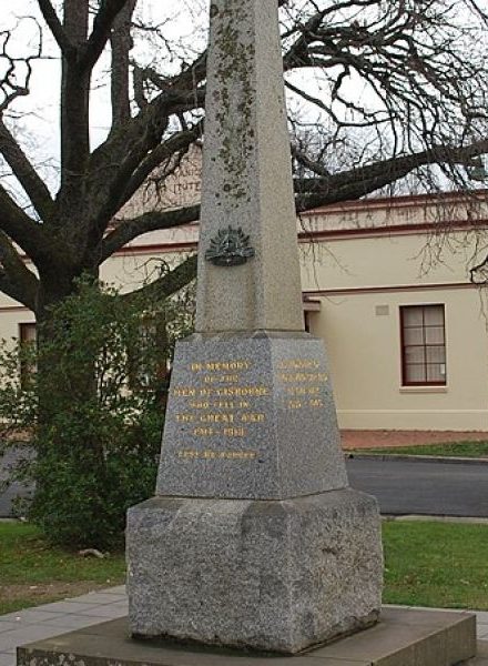 г. Гисборн. Военный мемориал.