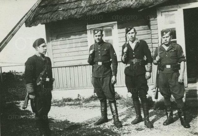 Эстонские шуцманы.