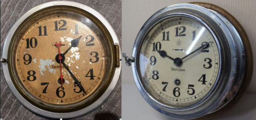 Корабельные часы Seikosha Seiko.