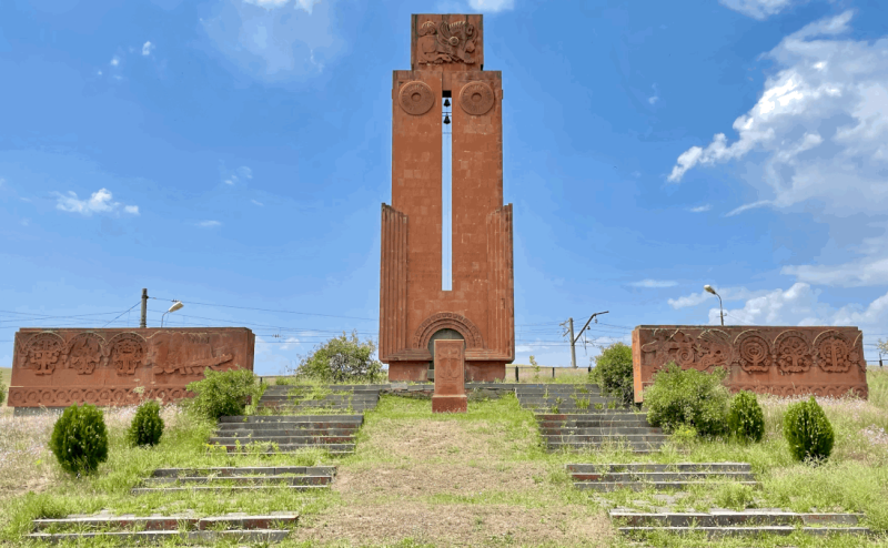 с. Баграван. Мемориал погибшим воинам.