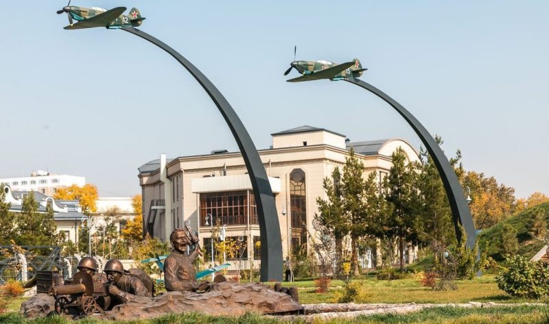 Тематические зоны мемориала.
