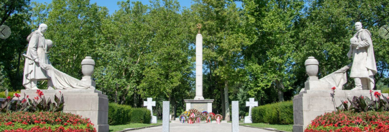 Общий вид мемориала.