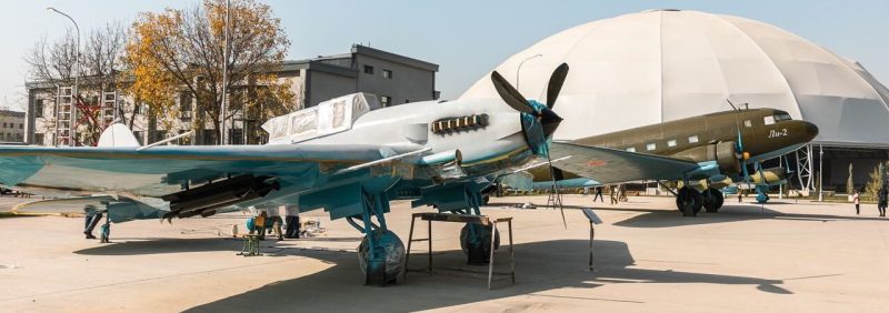 Выставка военной техники.
