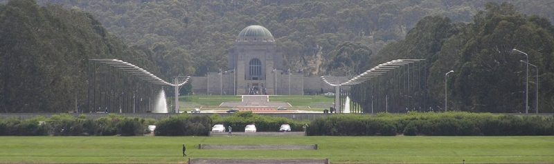 Общий вид Австралийского военного мемориала.