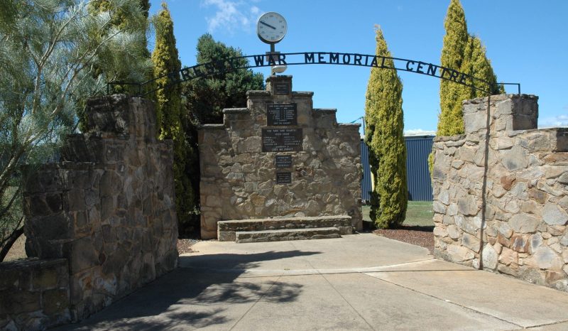 г. Кресси. Военный мемориал.