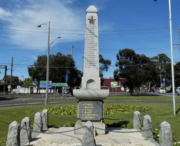 г. Кройдон. Военные мемориалы.