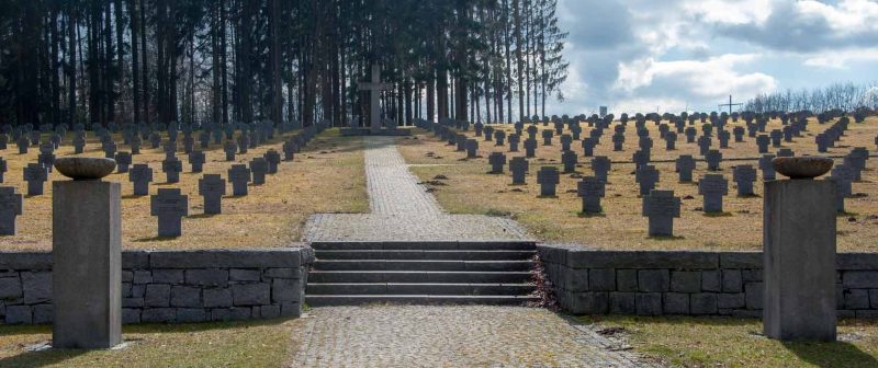 Франштадт. Могилы советских граждан на интернациональном воинском кладбище «Яунитцбахталь».