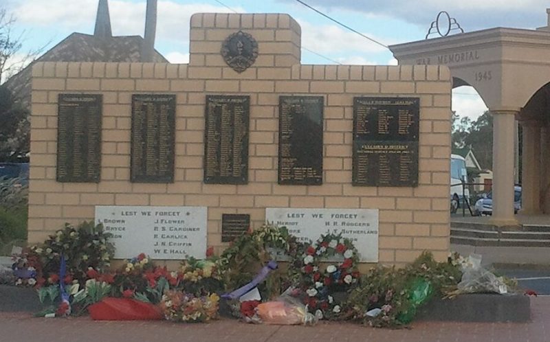 г. Кулкейн. Военный мемориал.