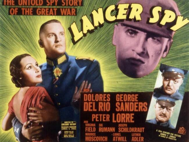 Афиша фильма «Шпион с моноклем».