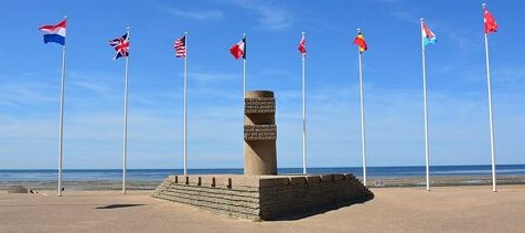 Мемориал «Отважные» на месте высадки десанта.