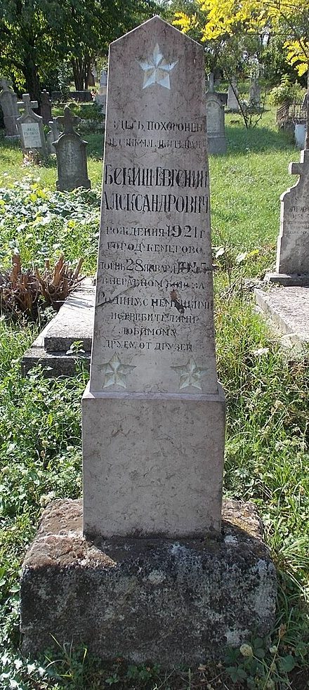 г. Будакалас. Советское военное кладбище.