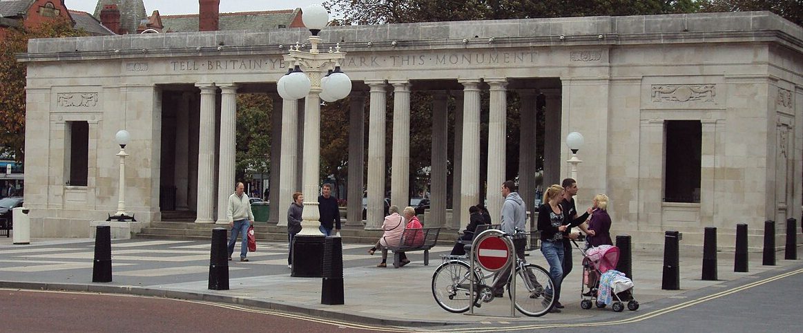 г. Лондон. Военный мемориал Саутпорта.