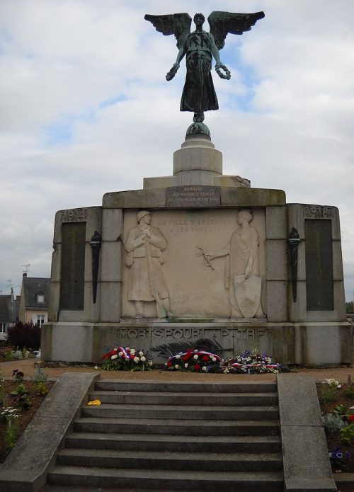  п. Аржантан. Мемориал Сопротивлению.