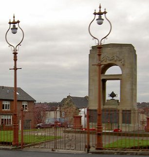 с. Гризбро. Военный мемориал. 