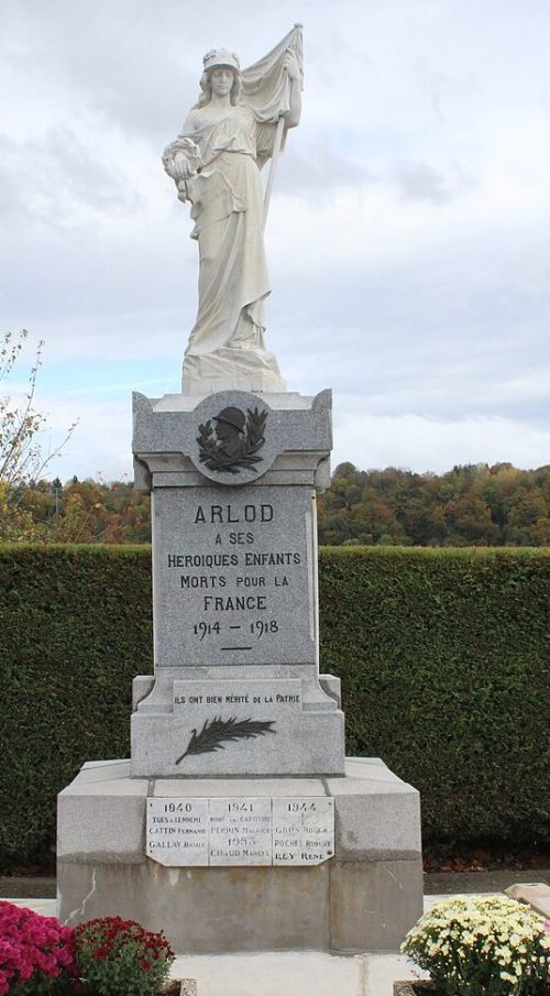 г. Арлода». Военный мемориал. 