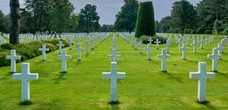 Американское кладбище. 