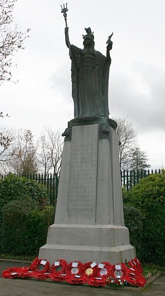 с. Морли. Военный мемориал.