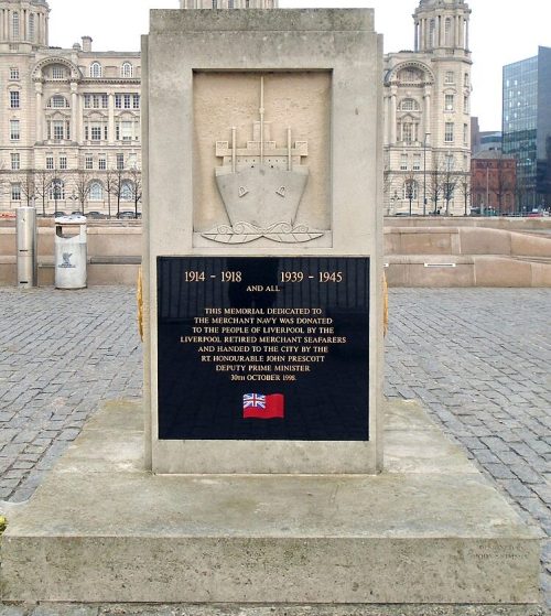 г. Ливерпуль. Военный мемориал торгового флота. 