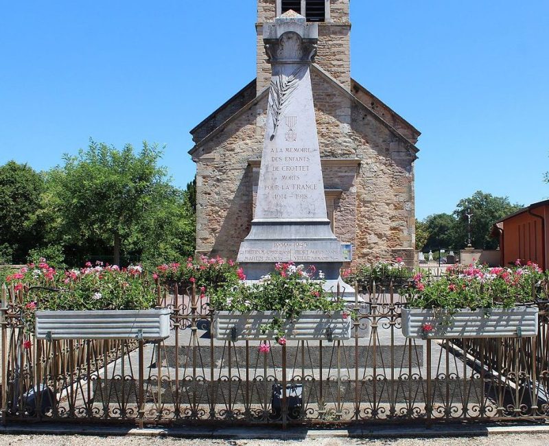 г. Кроте. Военный мемориал.