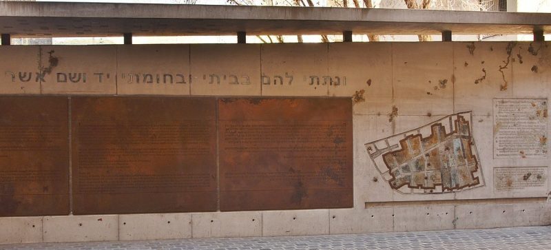 г. Будапешт. Мемориальная стена гетто. 