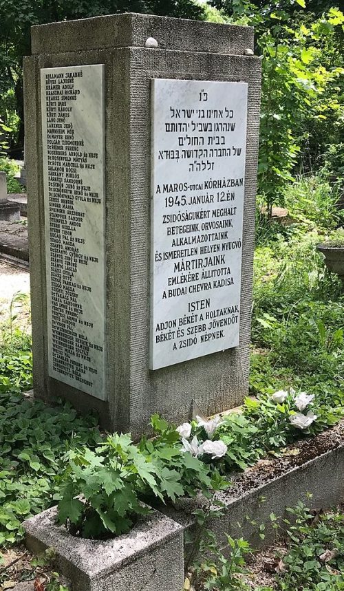 г. Будапешт. Мемориал жертвам Холокоста на еврейском кладбище в Обуде.
