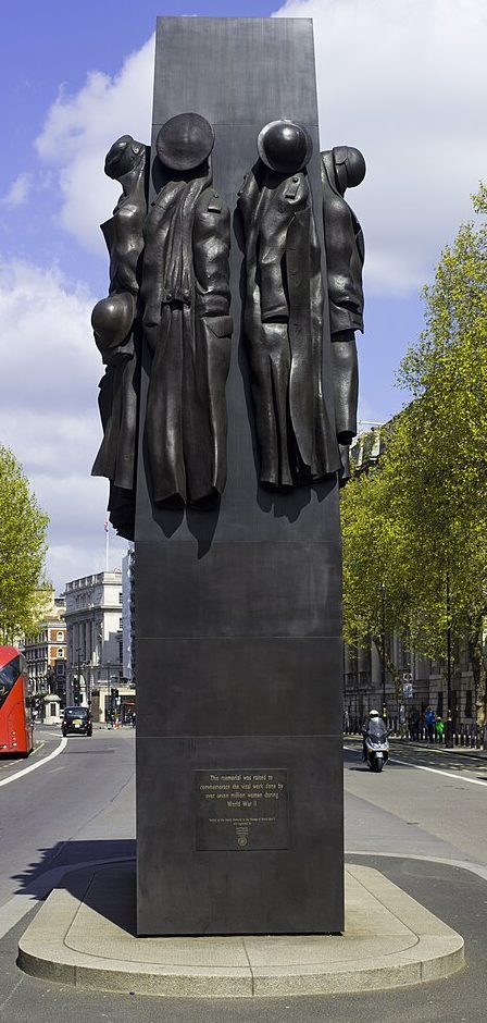 г. Лондон. Памятник женщинам Второй мировой войны.