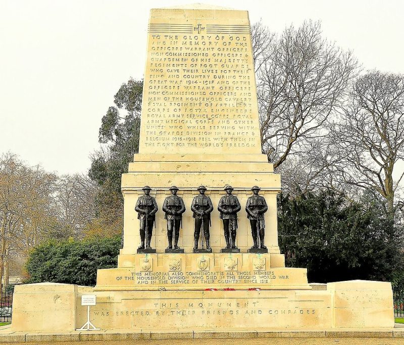 г. Лондон. Мемориал Гвардии. 