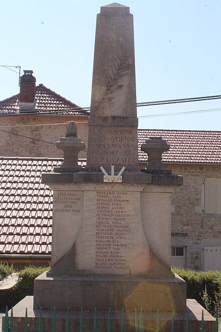 г. Чаворн. Военный мемориал. 