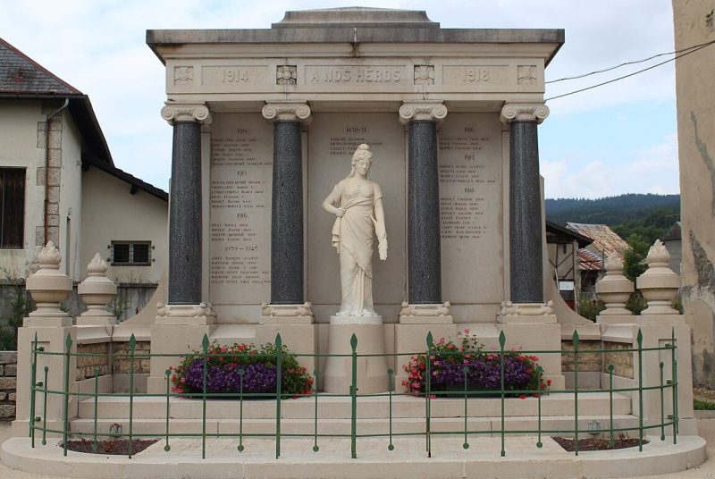 г. Чампдор. Военный мемориал. 