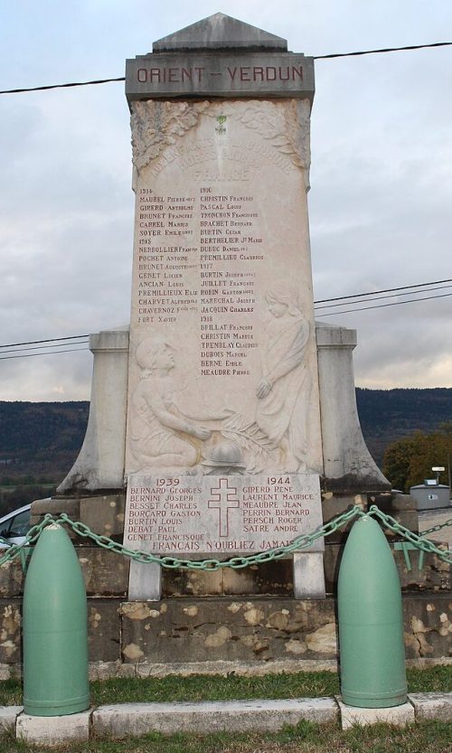  г. Вьеу. Военный мемориал. 