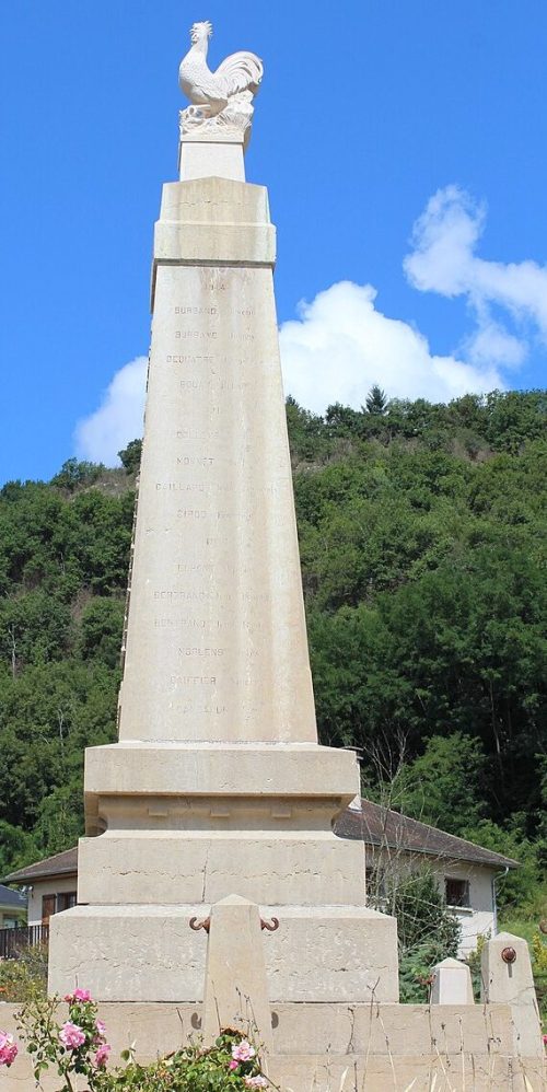 г. Маньё. Военный мемориал. 